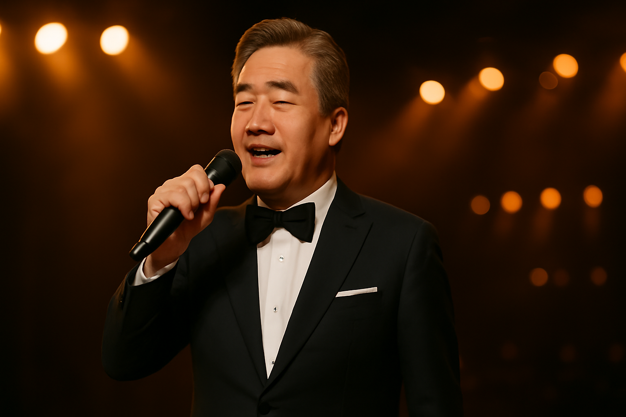 노련한 베태랑 가수