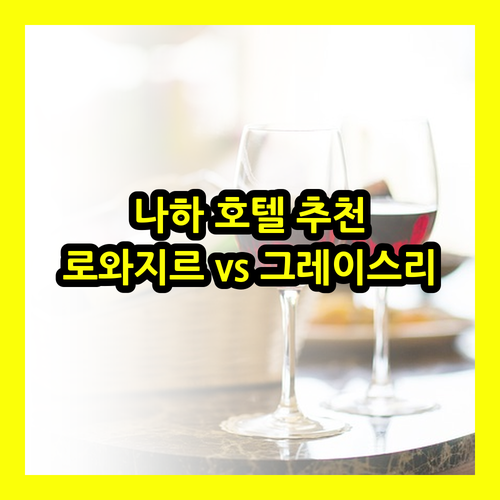 나하 호텔 예약 전 필독 로와지르 호