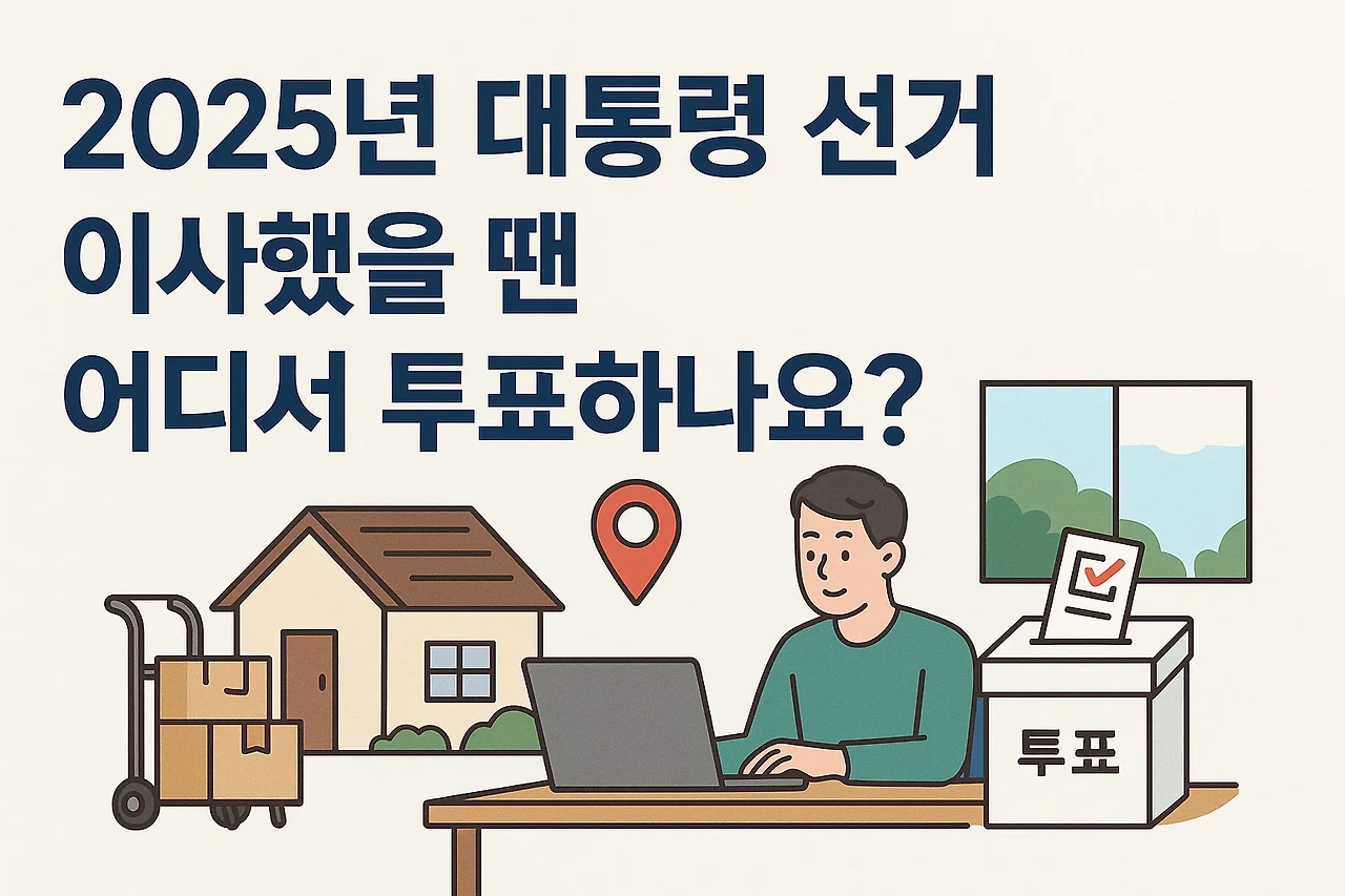 2025년 대통령 선거 투표소, 왜 꼭 지정된 투표소여야 할까??