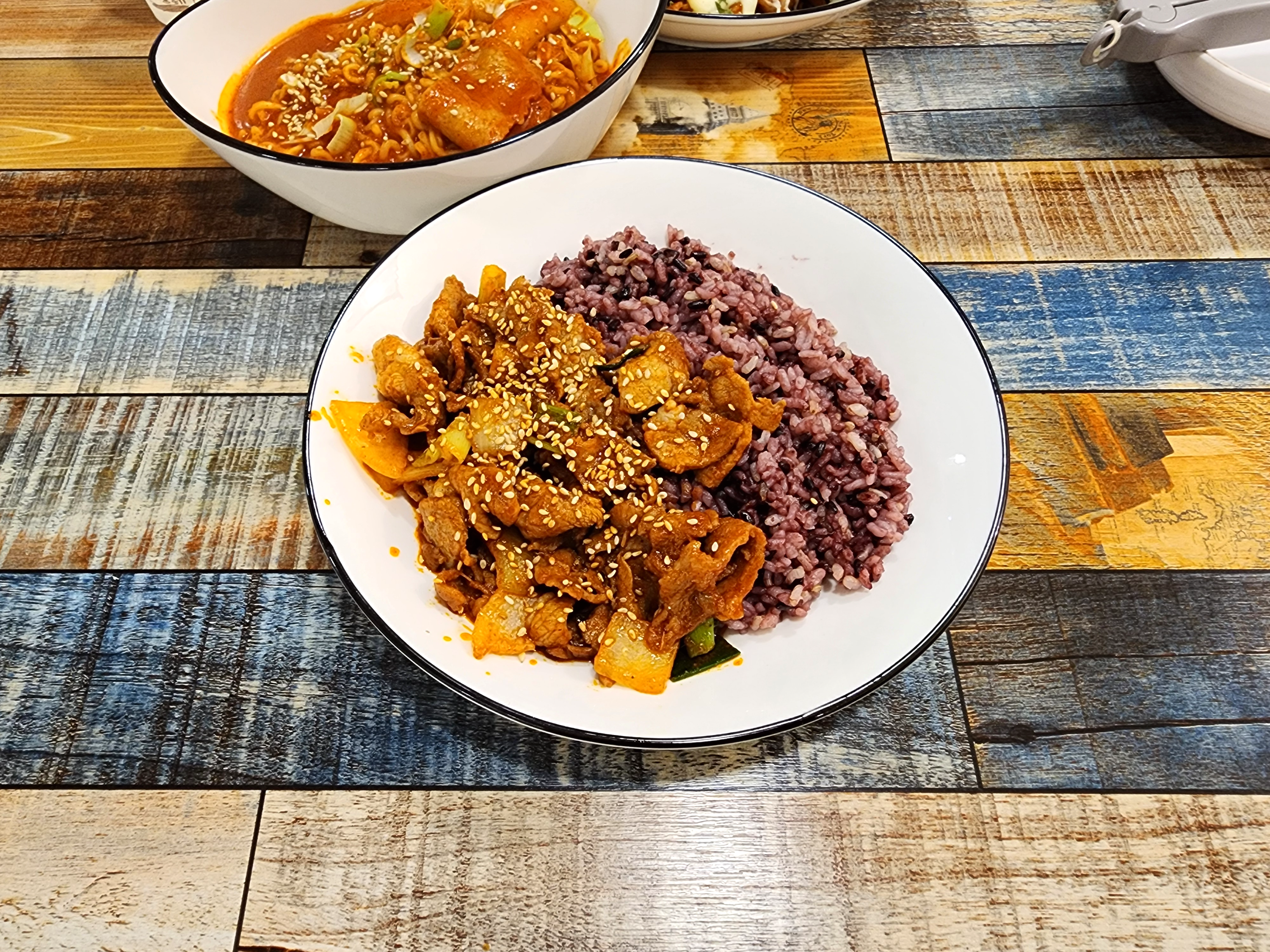 낭만떡볶이카페