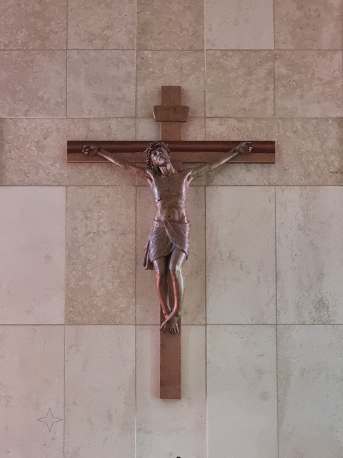 청주 새터성당 십자고상