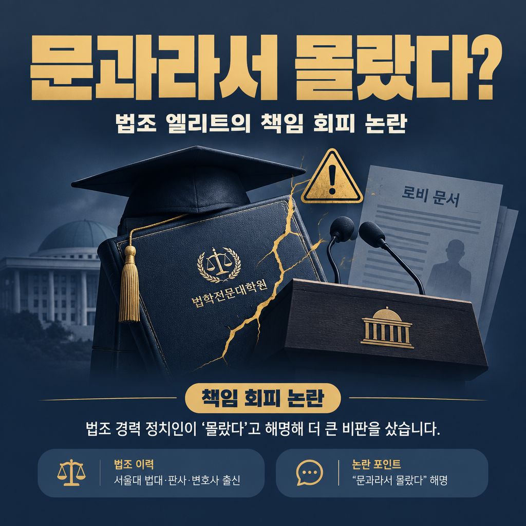 문과라서 몰랐다?
