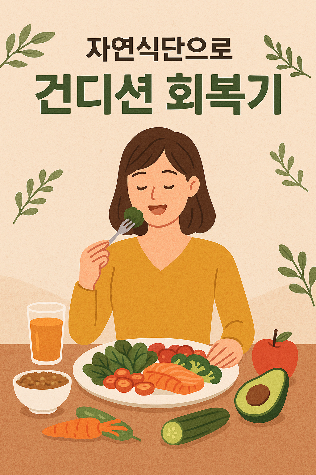 자연식단으로 컨디션 회복기