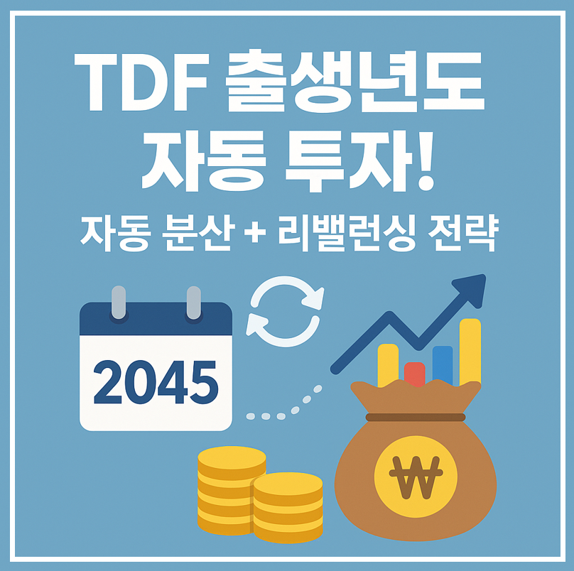 TDF 자동투자 리밸런싱 전략 이미지