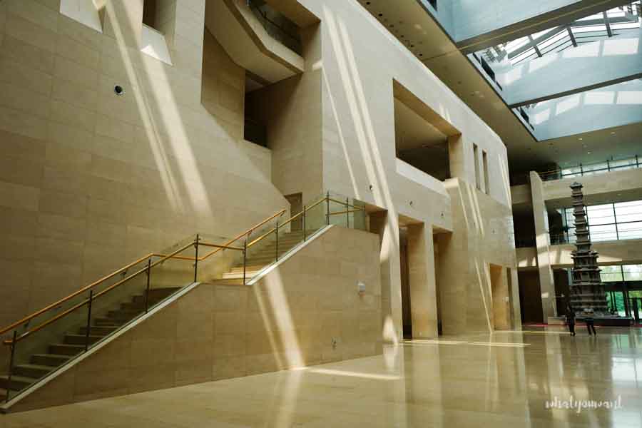 국립중앙박물관 내부