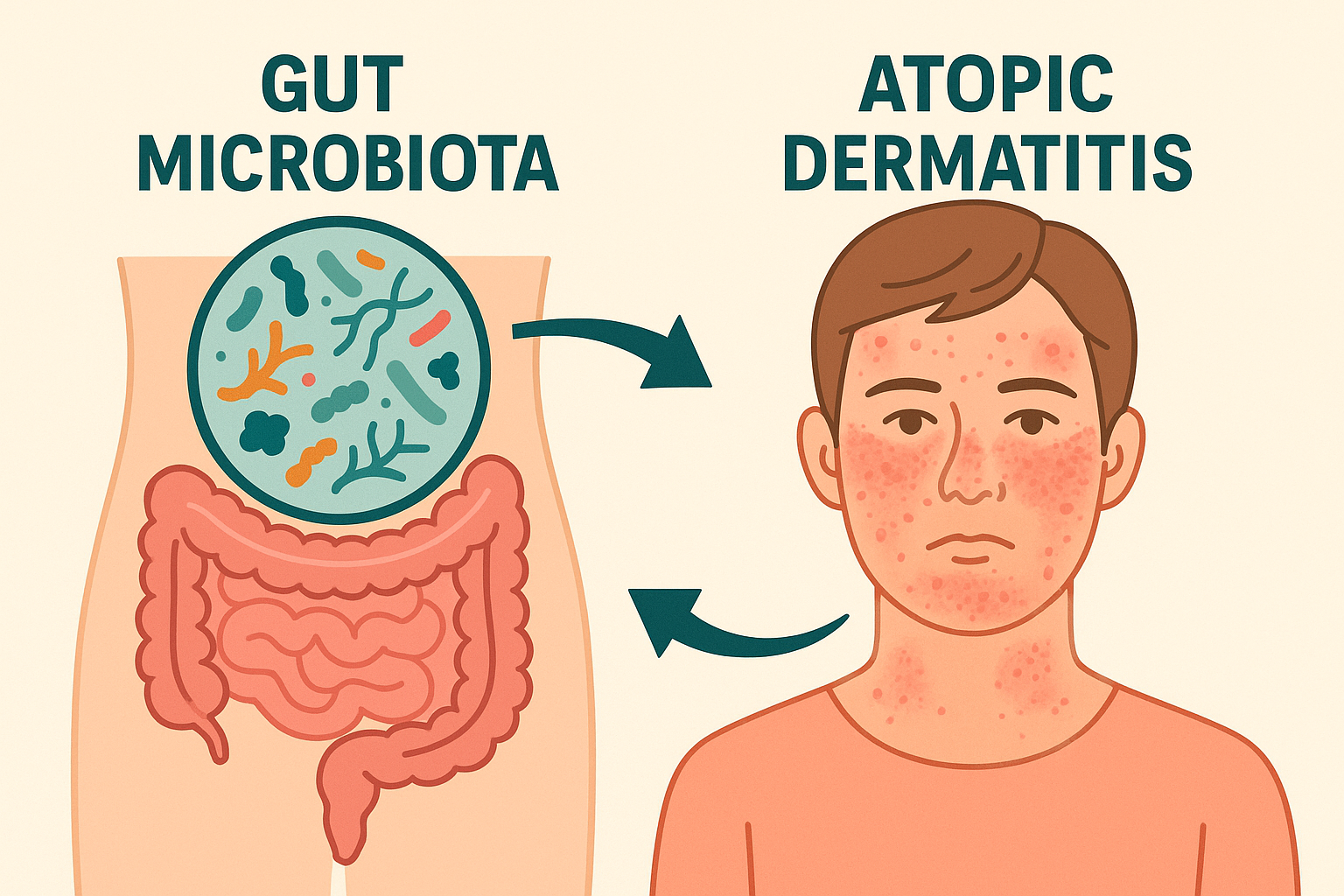 아토피와 장내미생물의 숨은 연관성 관련 사진