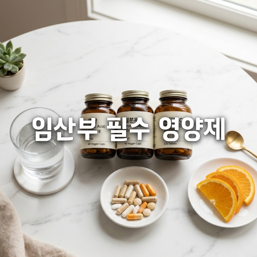 임신 초기 엽산&middot;철분제 언제부터 복용 타이밍 총정리💊