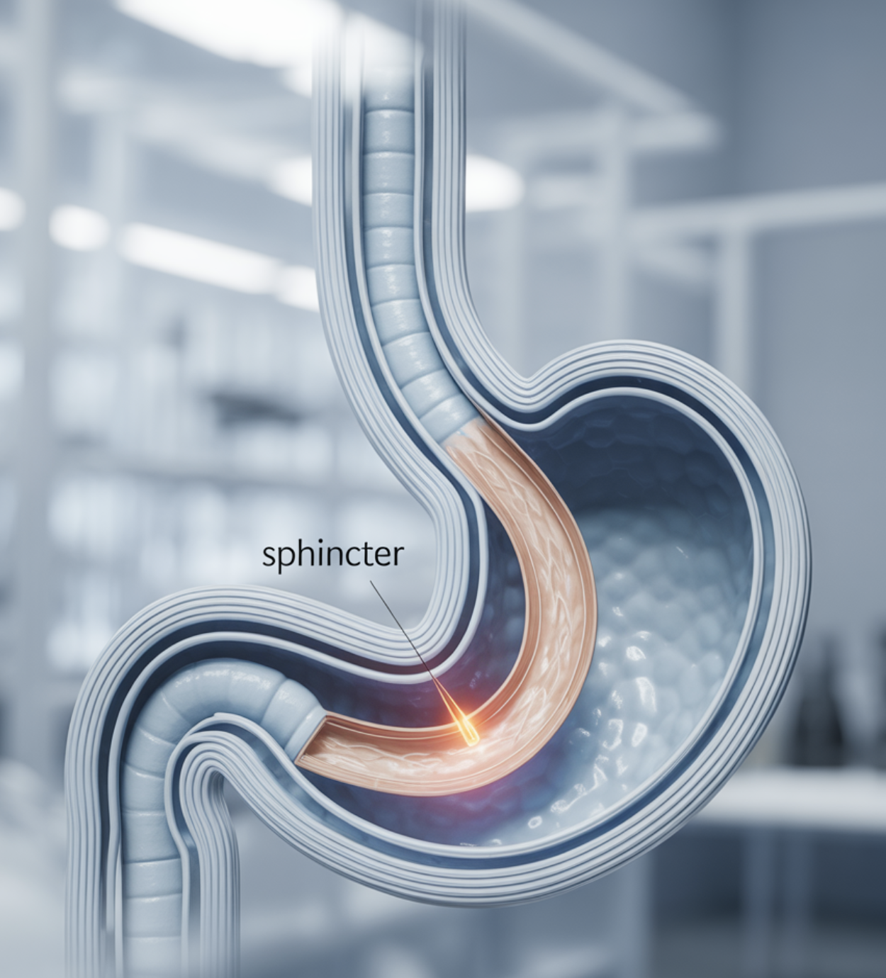 위장의 보호막을 약하게 만드는 산성 공격