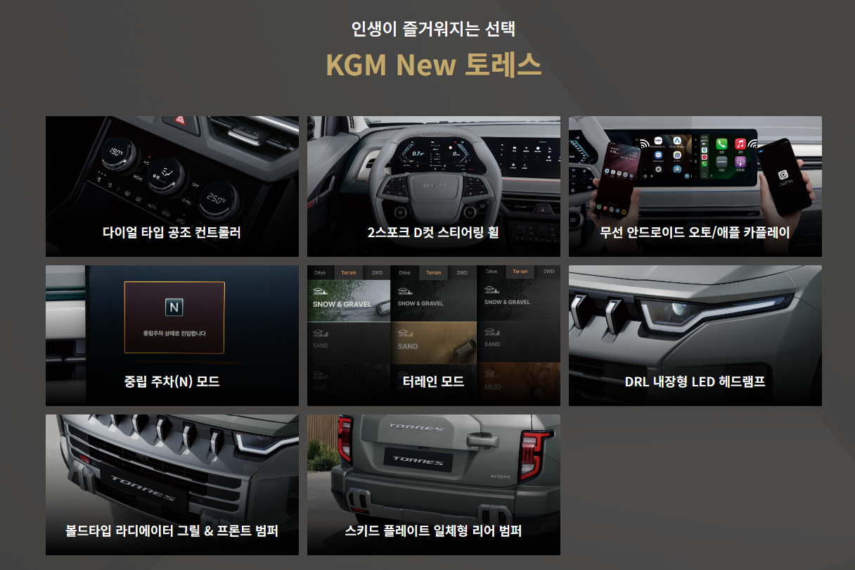 더 뉴 토레스 가격