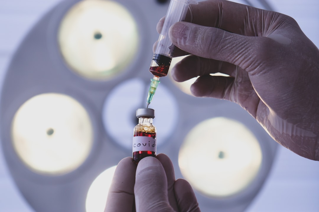 Injection site.