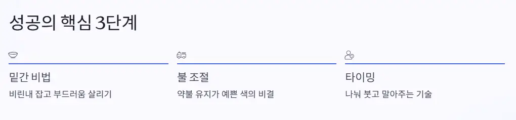 성공 3단계