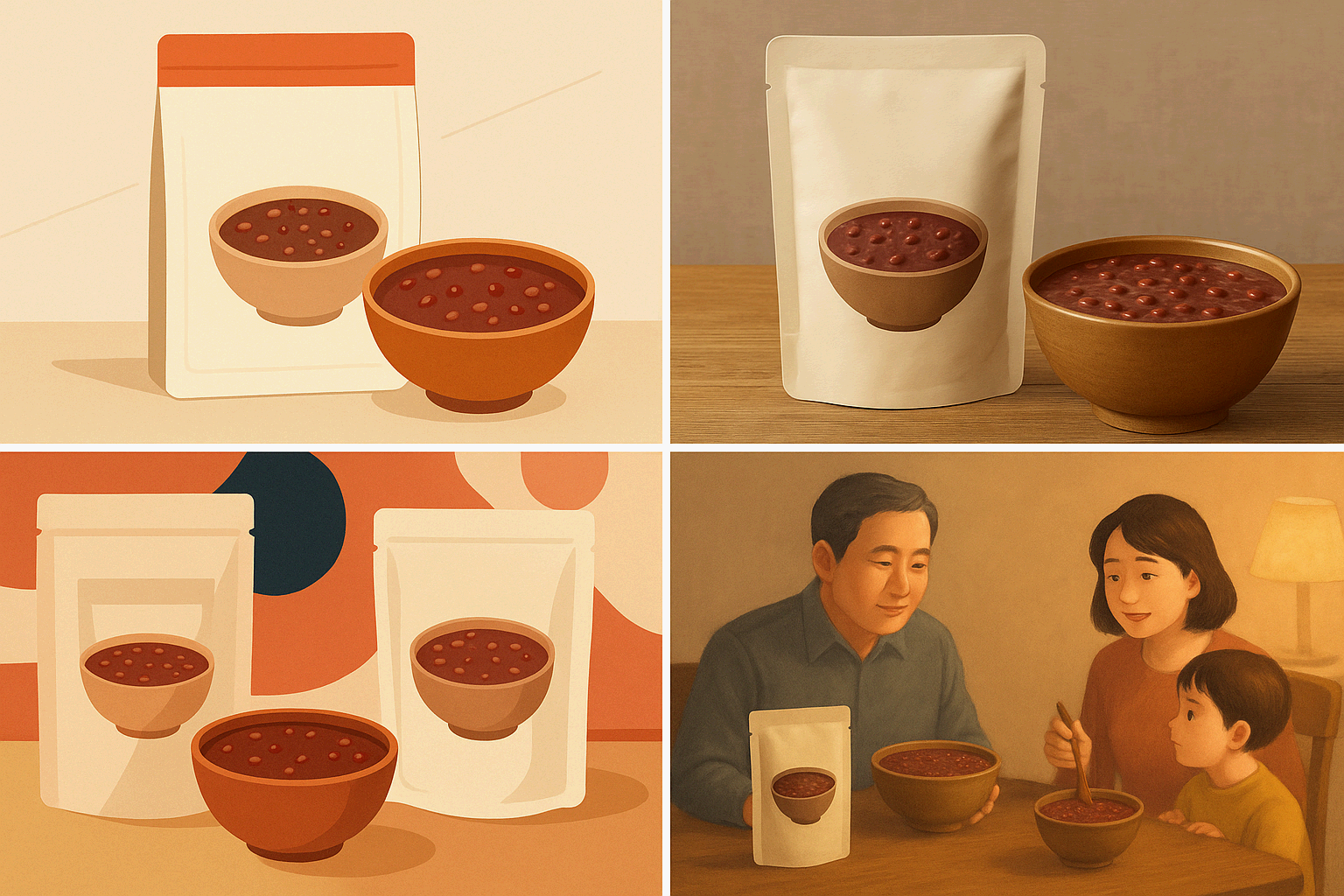 동지 팥죽 팩/레토르트 이것만 준비하면 끝! 실패 없는 활용법 7가지