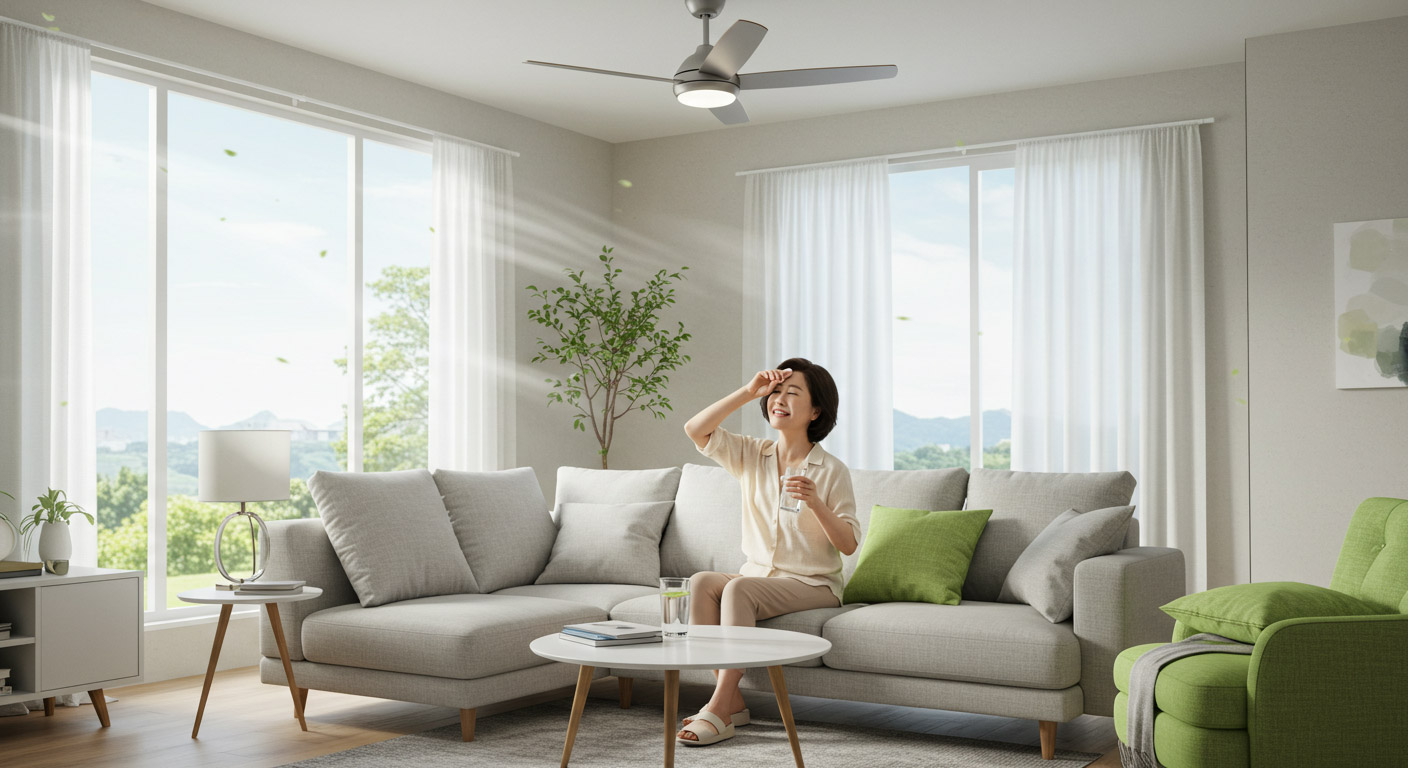 갱년기 더위 주의