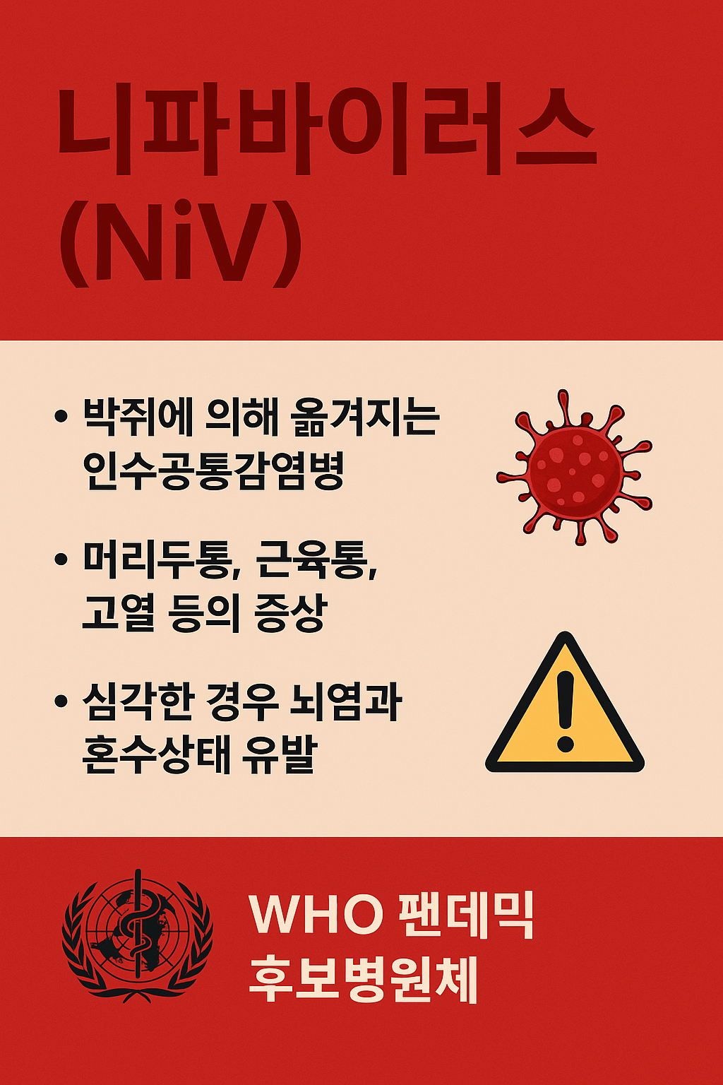 니파바이러스 감염