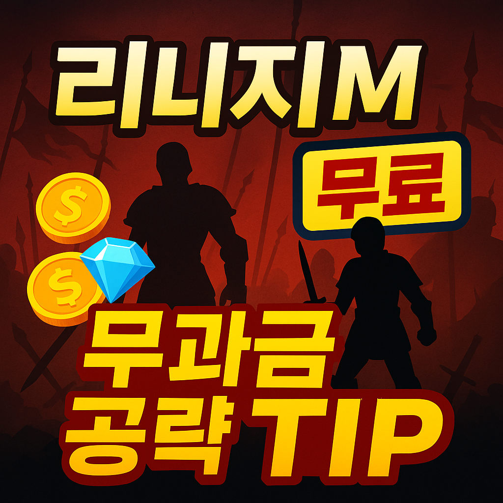 리니지M 무과금으로 즐기는 성장 공략