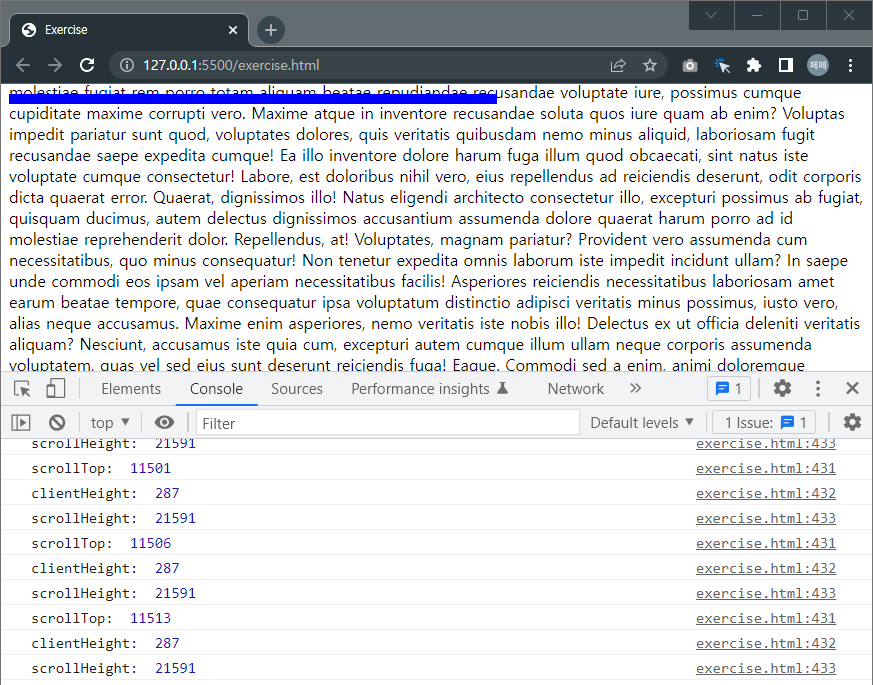 스크롤을-해보면,-상단-progress-bar가-채워져-나갑니다
