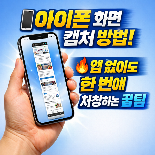 아이폰 길게 캡처 썸네일