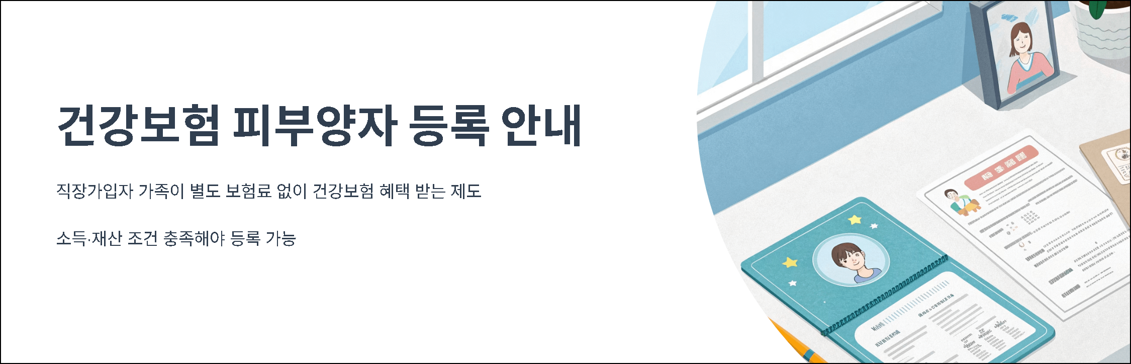 건강보험 피부양자 등록 안내