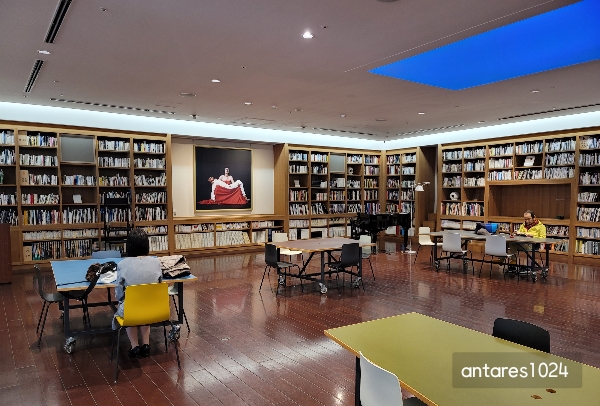 현대미술관-내부-독서실