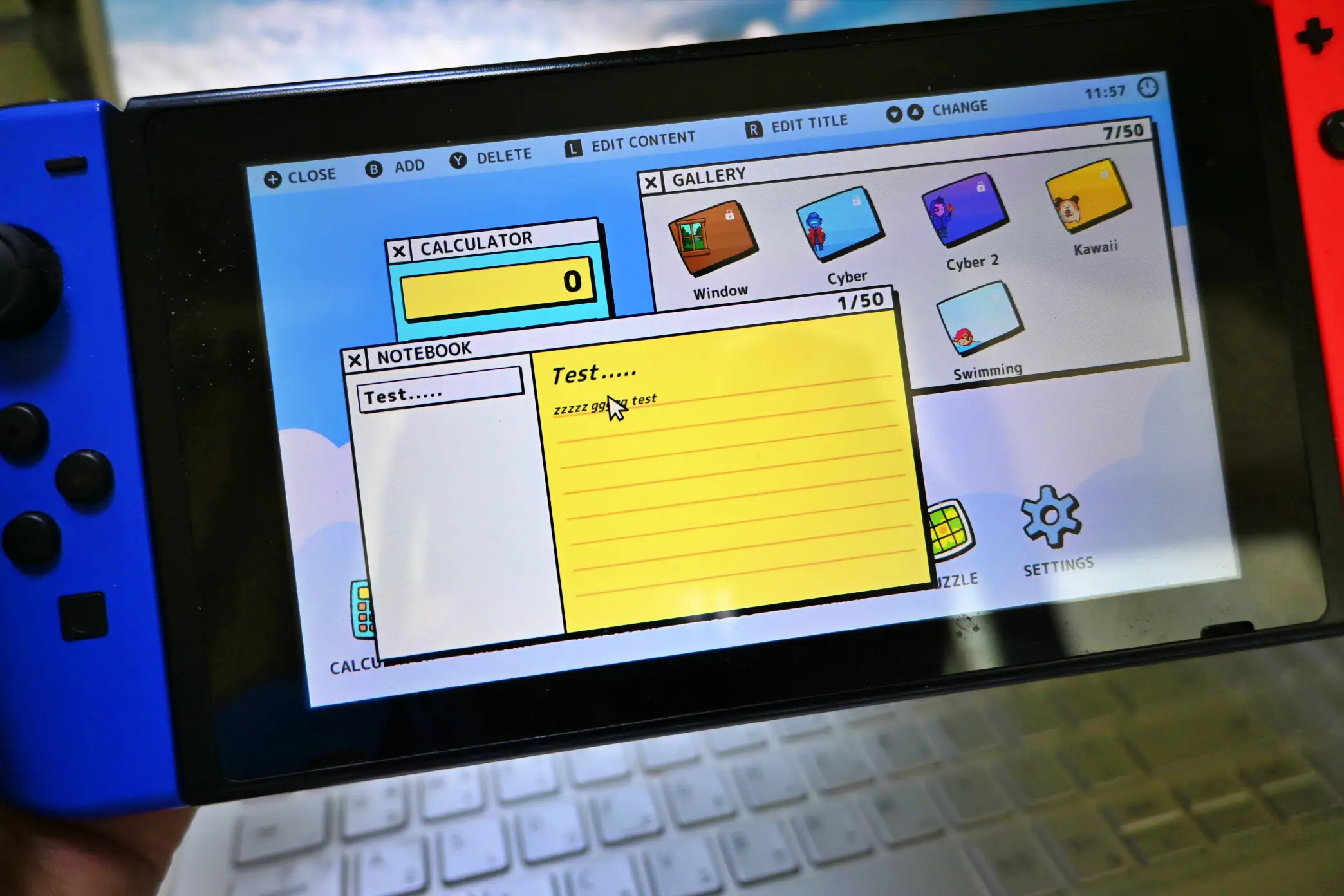 닌텐도스위치를 미니PC 로 만들어 주는 nOS 사진 4