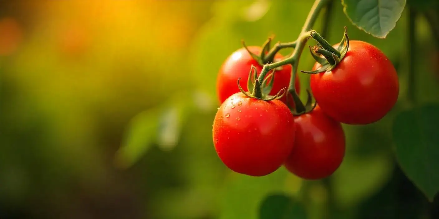 신선한 빨간 토마토
