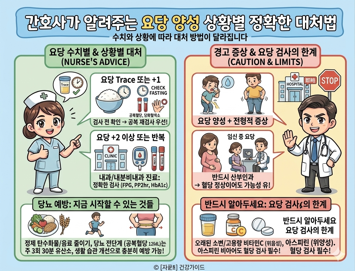 요당 양성 상황별 정확한 대처법