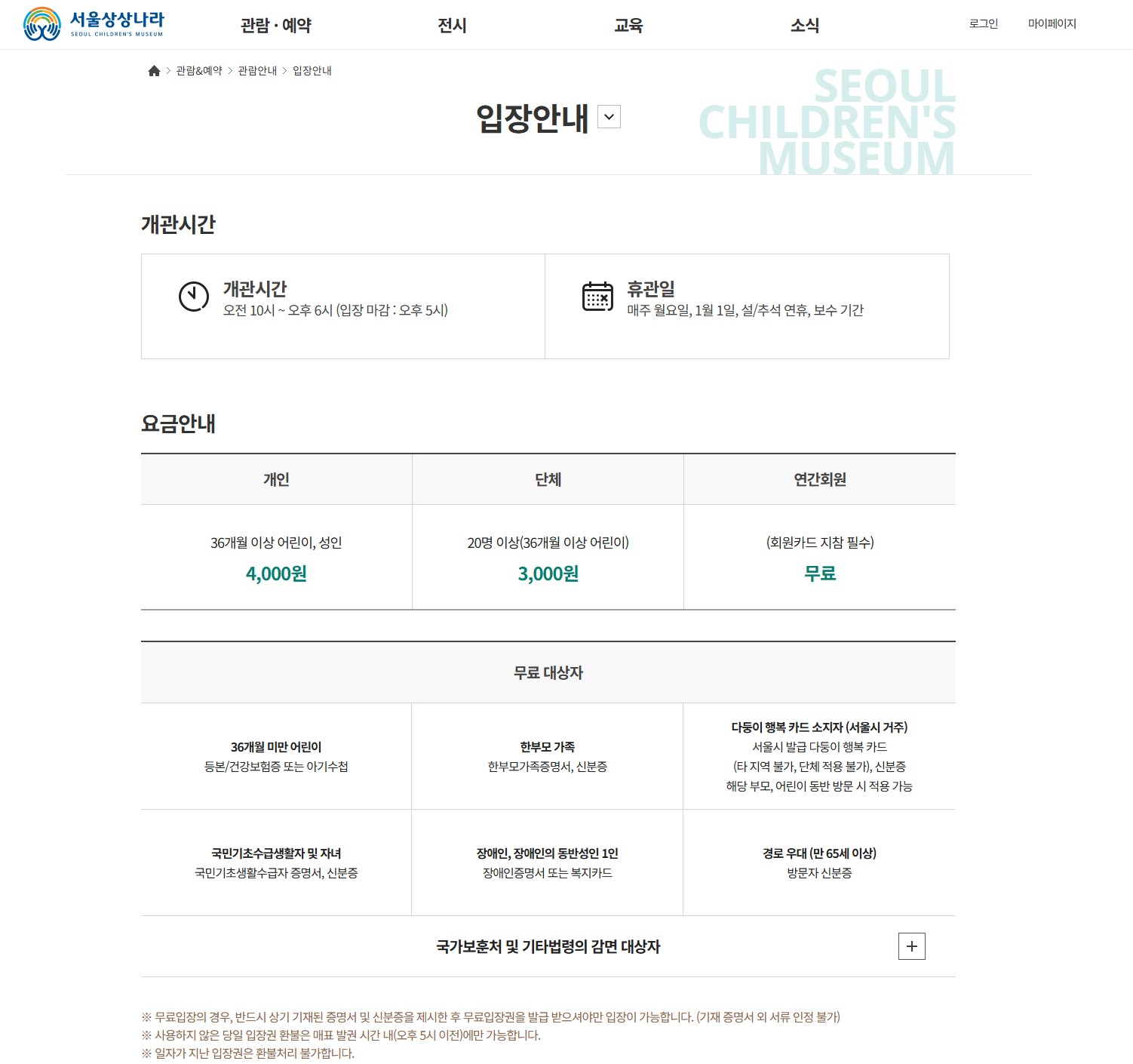 12월 아이와 주말에 가볼만한 실내 체험 박물관