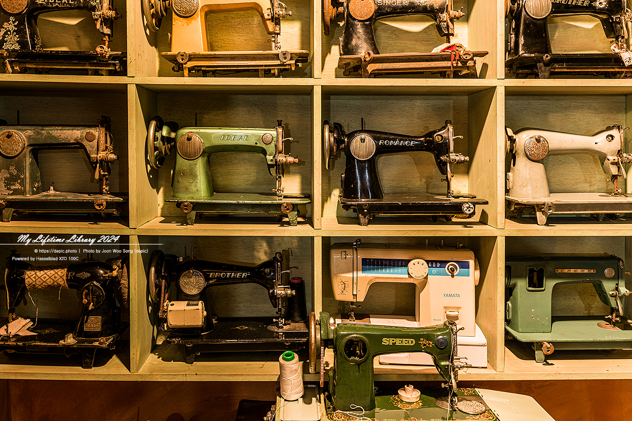 전주 난장 복고 레트로 재봉틀