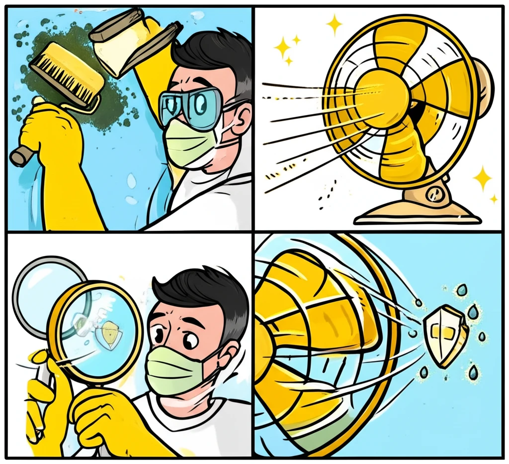 도배 전 필수! 곰팡이 발생 원인과