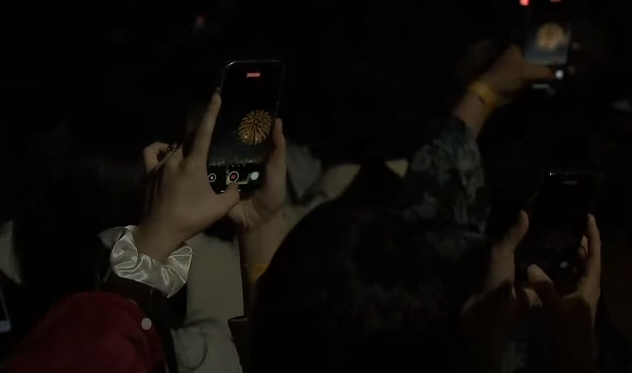 여의도 한강공원 불꽃축제 인파