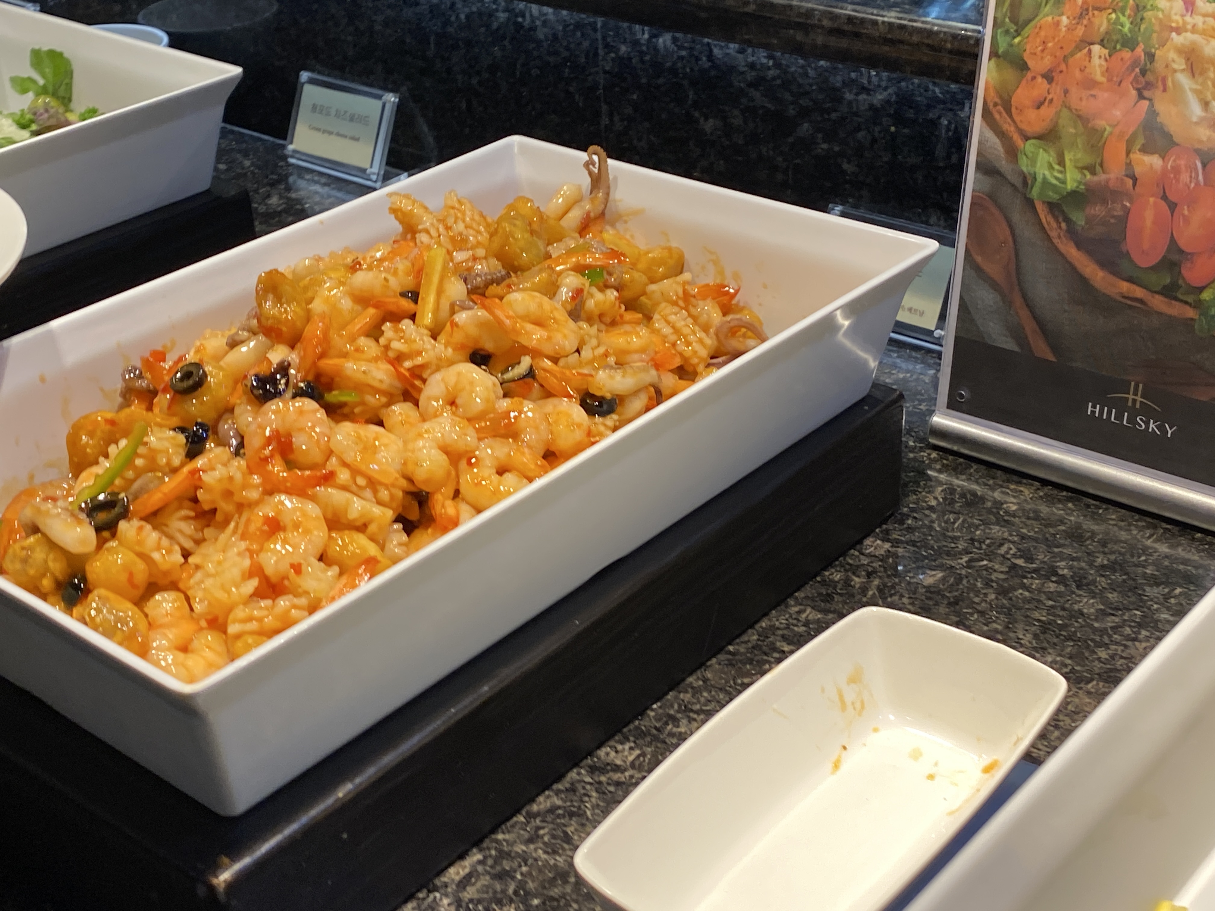 힐스카이웨딩컨벤션뷔페메뉴