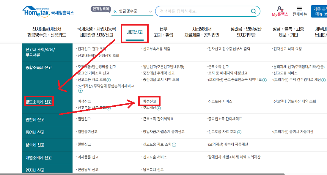 해외주식 양도소득세 셀프신고하는 방법