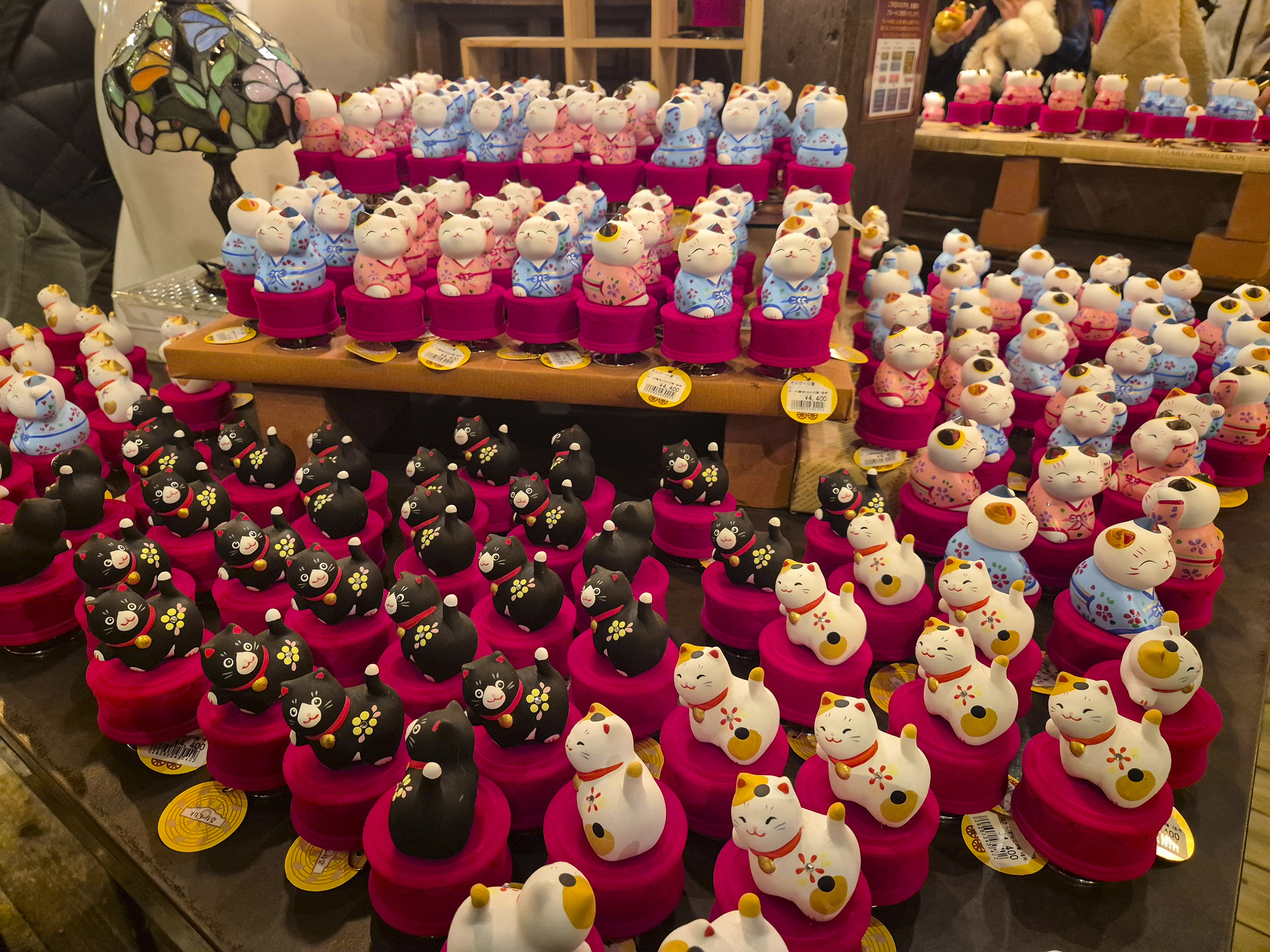 고양이 디자인의 오르골