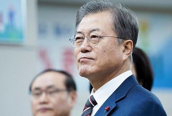 문재인 지지율 중간 비교