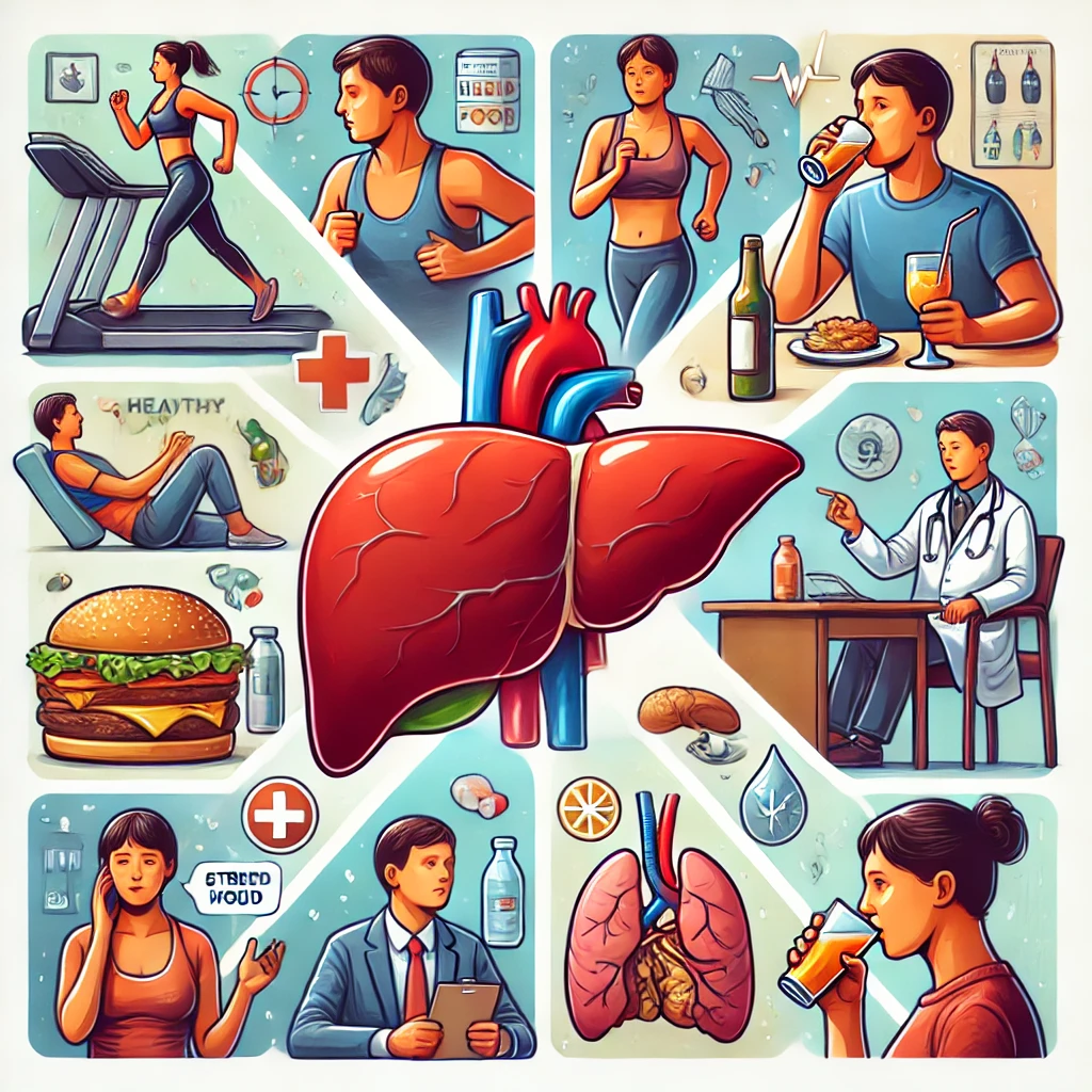 간 그림과 일상 생활 모습들