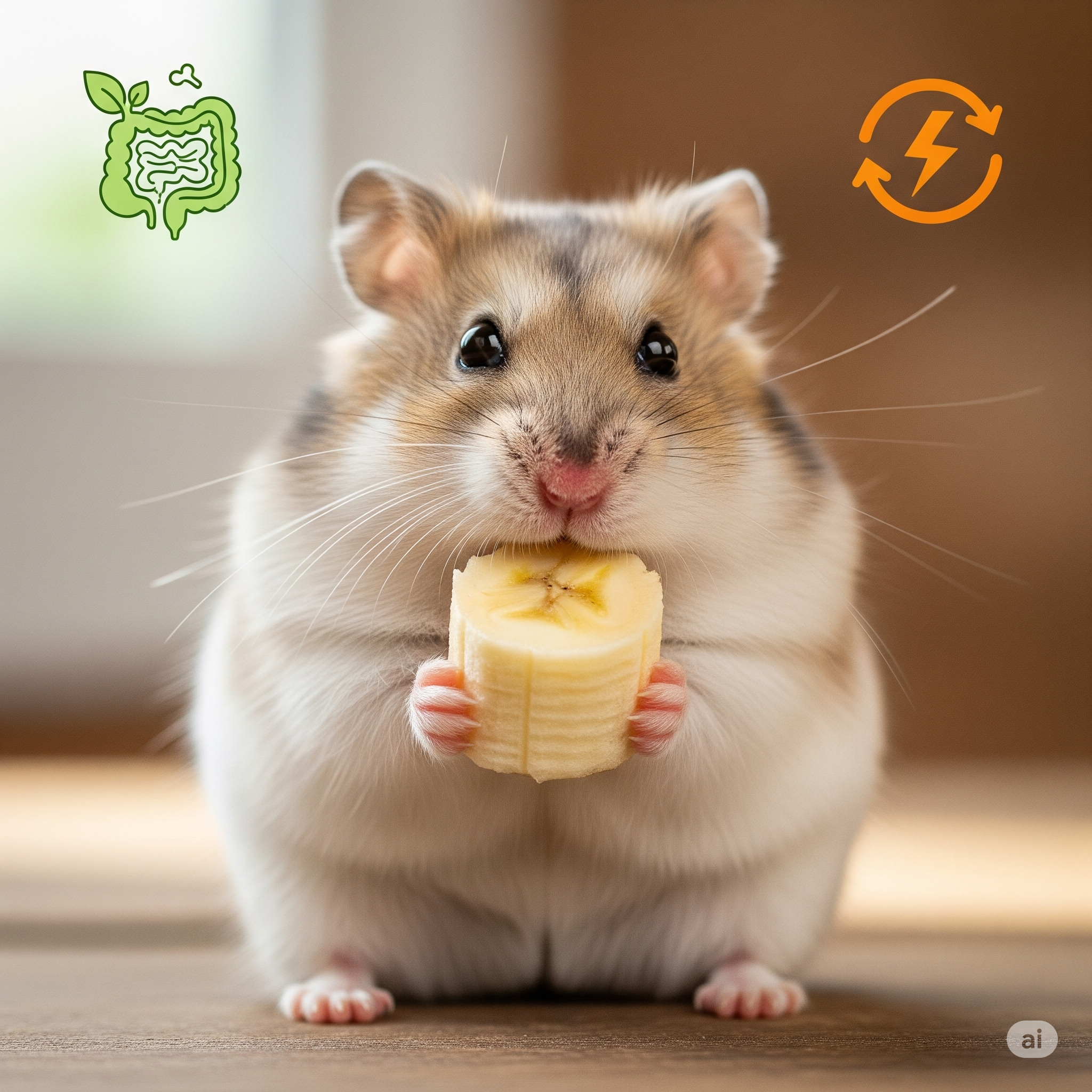 햄스터는 바나나 섭취 가능