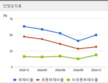 자연과환경 주가 안정성지표