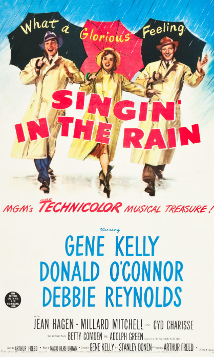 영화 사랑은 비를 타고 포스터