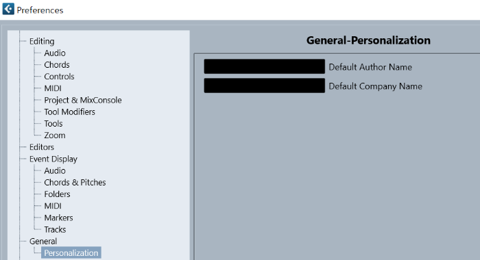 General - Personalization