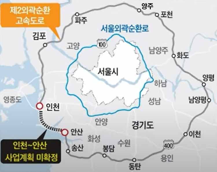 수도권 제2순환고속도로 전체노선