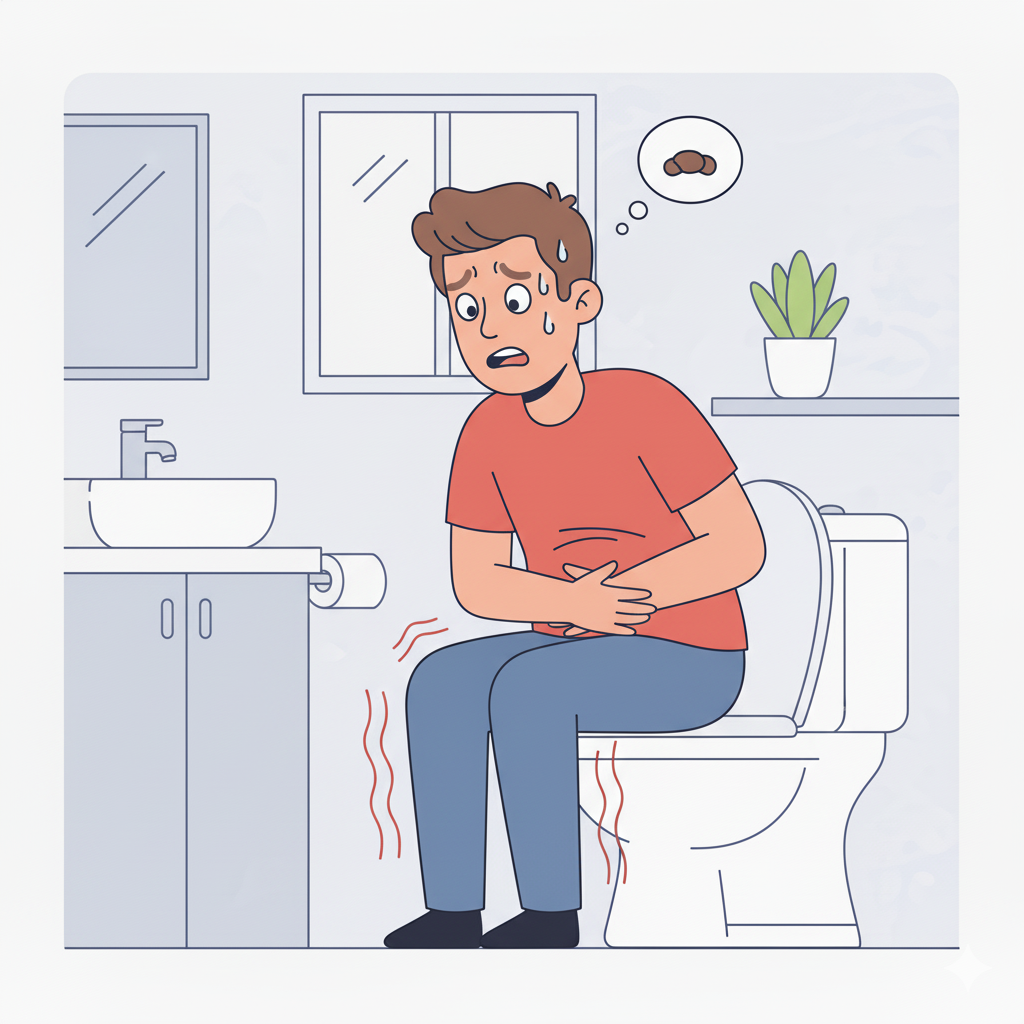 변비와 속방귀의 악순환: 장내 정체와 가스 발생의 상관관계