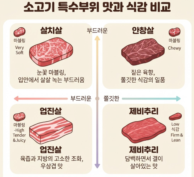 한우 특수부위 가격 시세