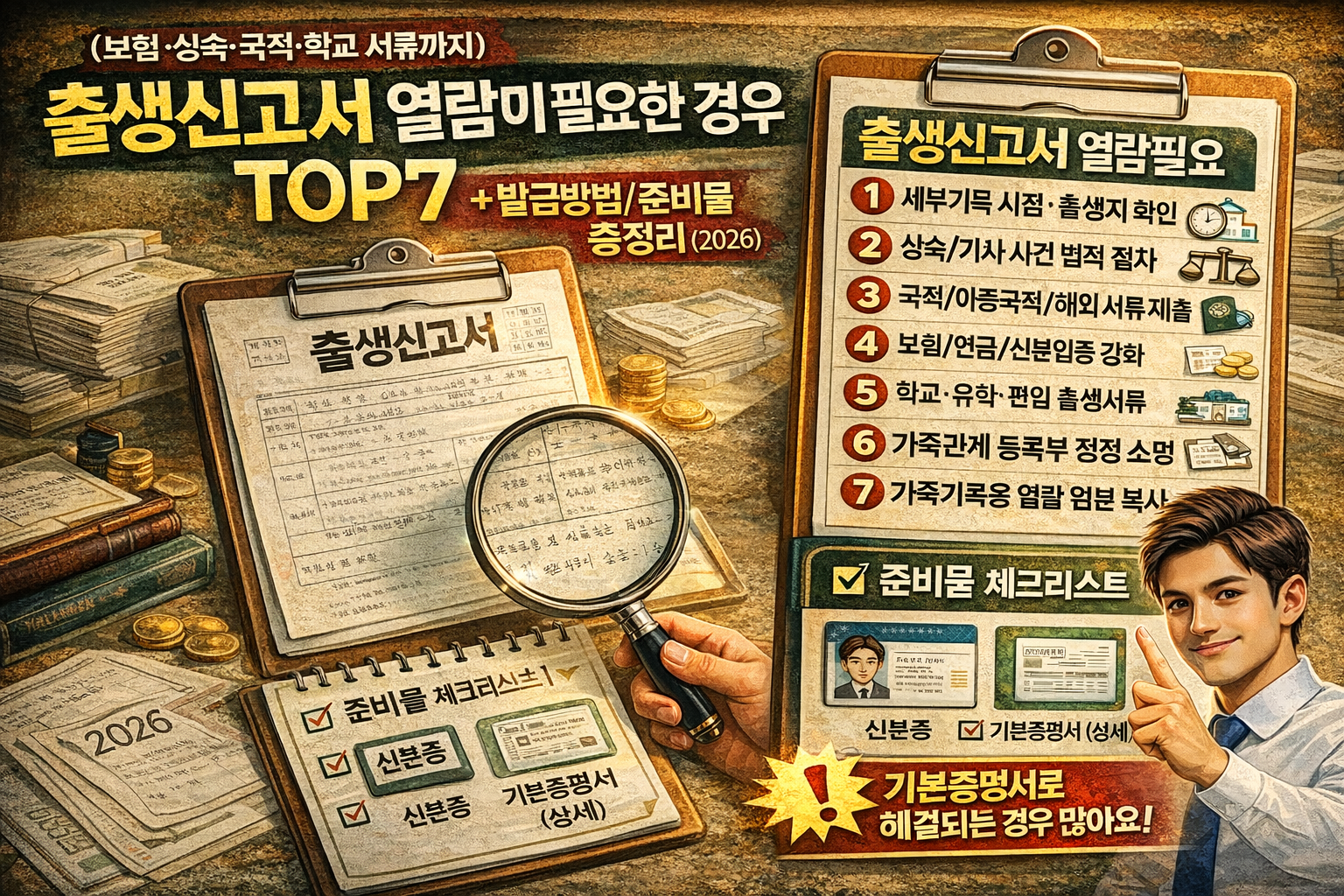 출생신고서 열람 필요한 경우 TOP7
