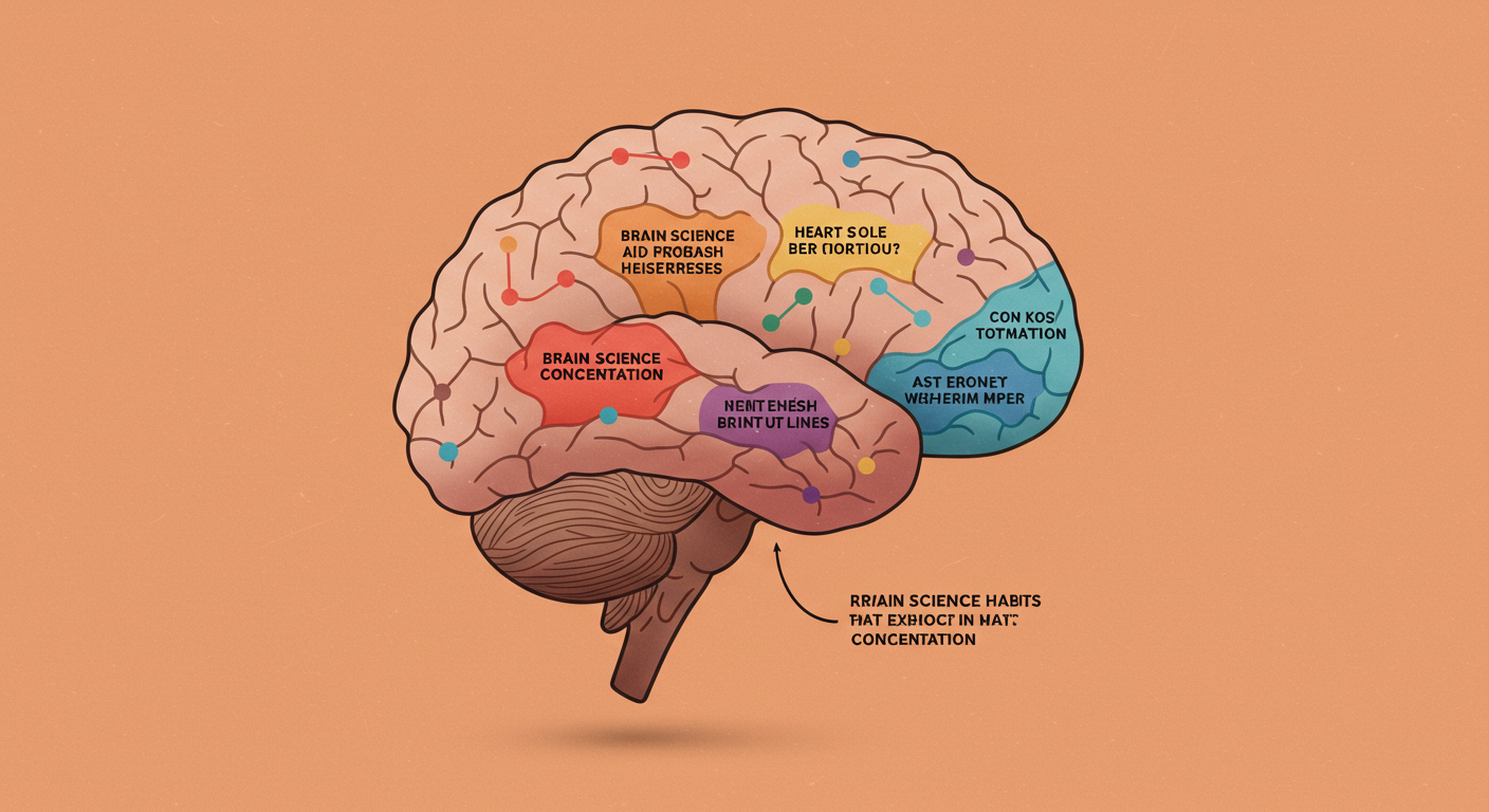 집중력 높이는 뇌 과학 기반 습관 5가지