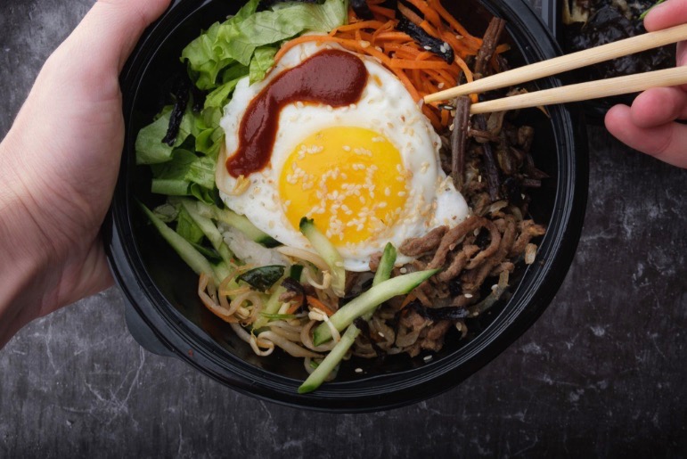 봄동 비빔밥 고추장 숙성