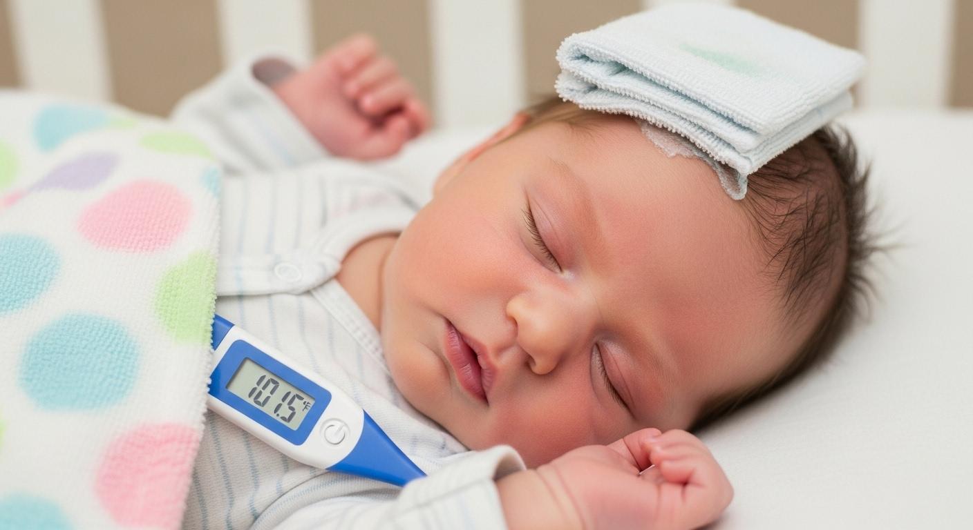 신생아 2차 접종 후 열