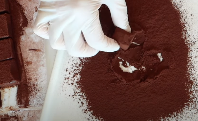  발란타인데이 초콜릿 만들기 - 생초콜렛 완성하기 및 포장