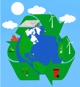 바이오 플라스틱, 진짜 친환경일까? 관련 친환경 지구 이미지