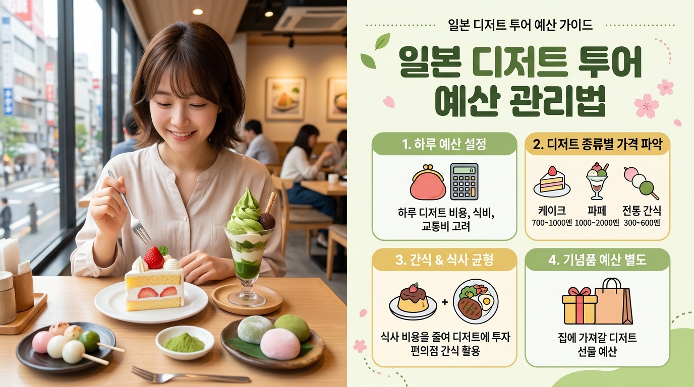 맛있는 디저트를 마음껏 즐기기 위한 효율적인 교토 카페 예산 관리법.