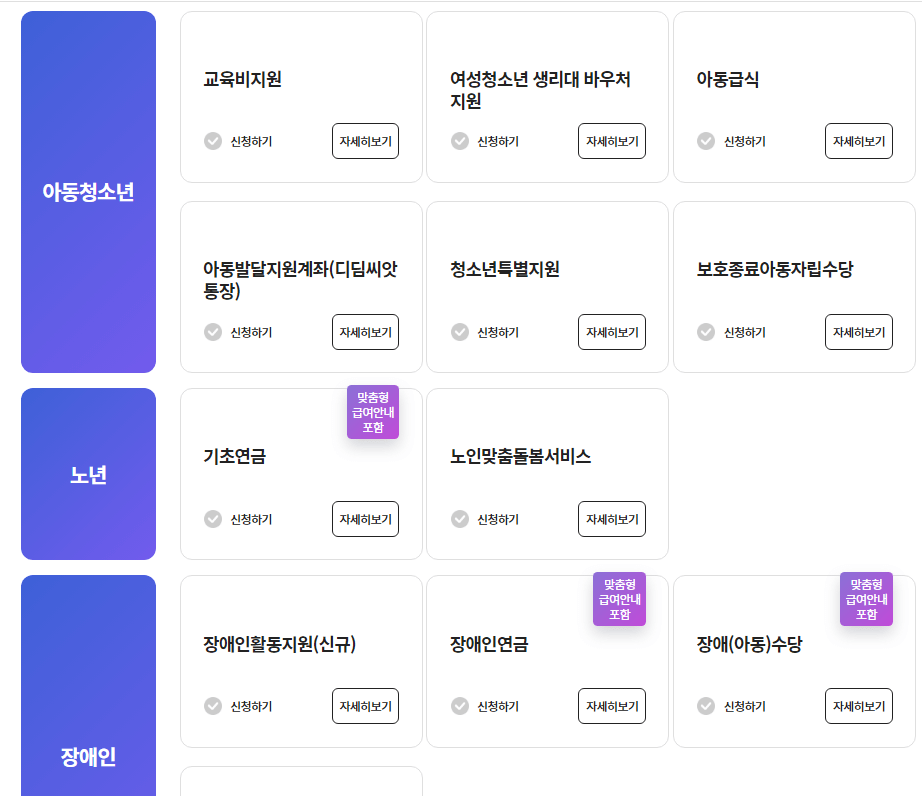 복지로-복지멤버십-복지서비스